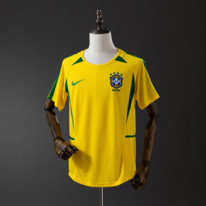 Camisa Retrô Seleção Brasil 01/02 Modelo Torcedor