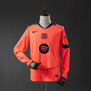 Camisa III Manga Longa Barcelona 25/26 Modelo Torcedor